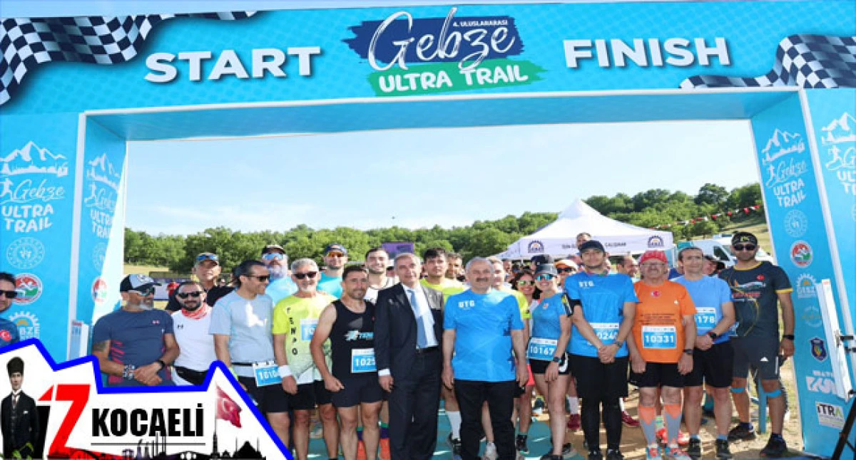 4. Uluslararası Gebze Ultra Trail Yarışı Denizli Göleti Çevresinde Düzenlendi.