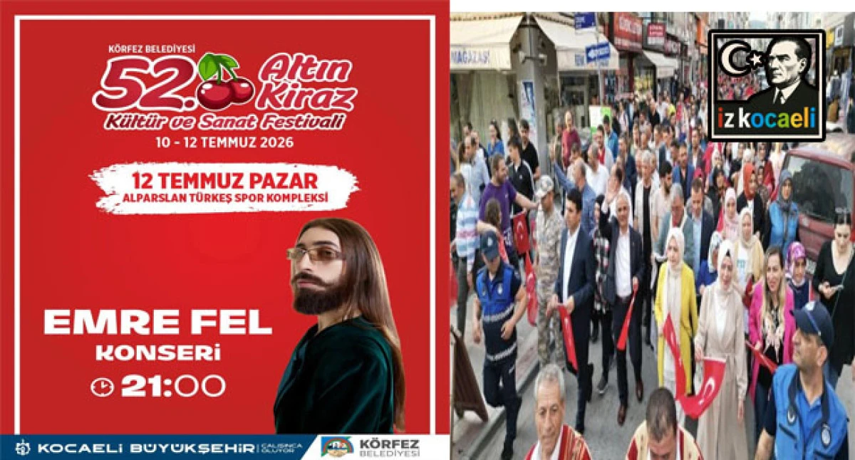 52. Altın Kiraz Festivali başlıyor