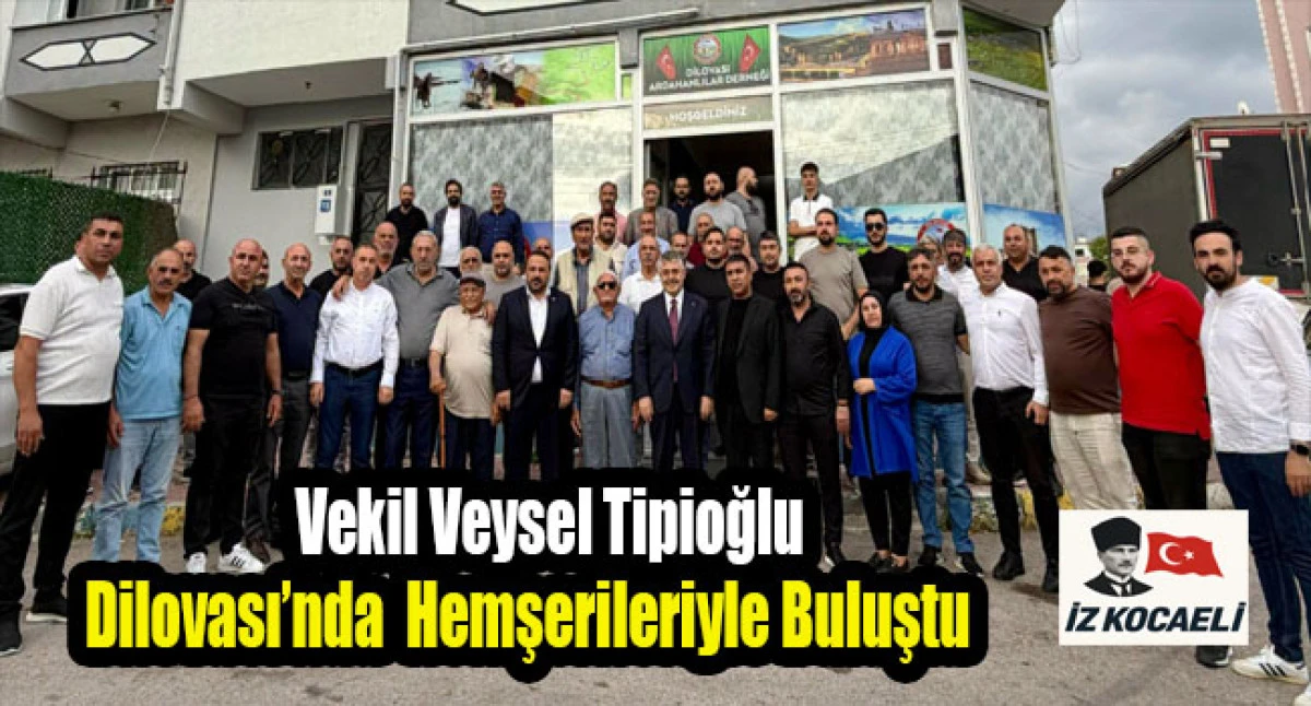 AK Parti&rsquo;den Ardahanlılar Derneği&rsquo;ne Ziyaret Dilovası&rsquo;nda Dayanışma Mesajı