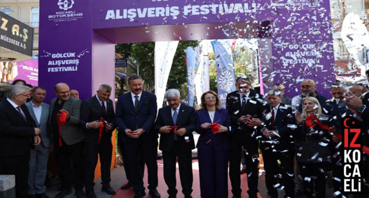 Alışveriş festivali G&ouml;lc&uuml;k&rsquo;te ticareti canlandırdı