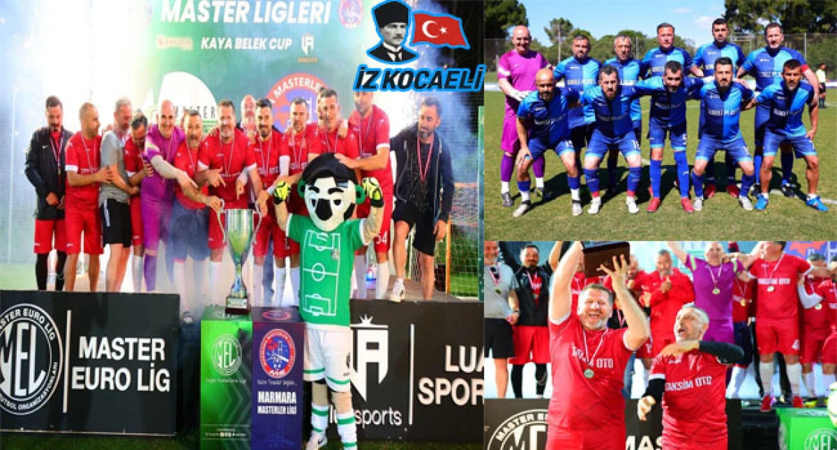 Antalya &lsquo;da Gebze r&uuml;zgarı; T&uuml;rkiye Masterler Ligi, Marmara Masterler Ligi turnuvasında  GEBZE&rsquo;DEN &Ccedil;İFTE ŞAMPİYONLUK!