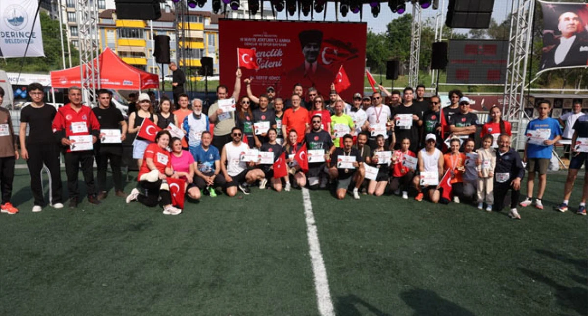 Atat&uuml;rk Halk Koşusu 19 Mayıs&rsquo;ta Derince&rsquo;yi Buluşturdu
