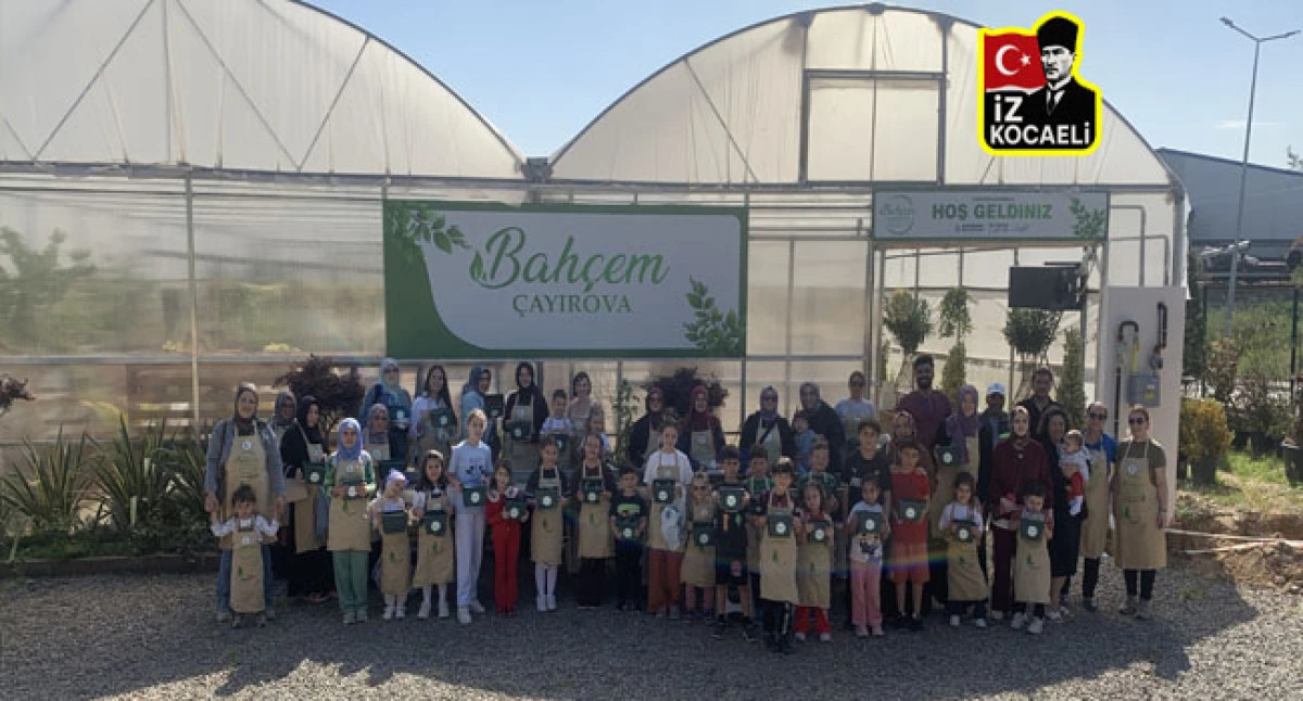 Bah&ccedil;em &Ccedil;ayırova&rsquo;da, &ccedil;ilek ekim at&ouml;lyesi ger&ccedil;ekleştirildi