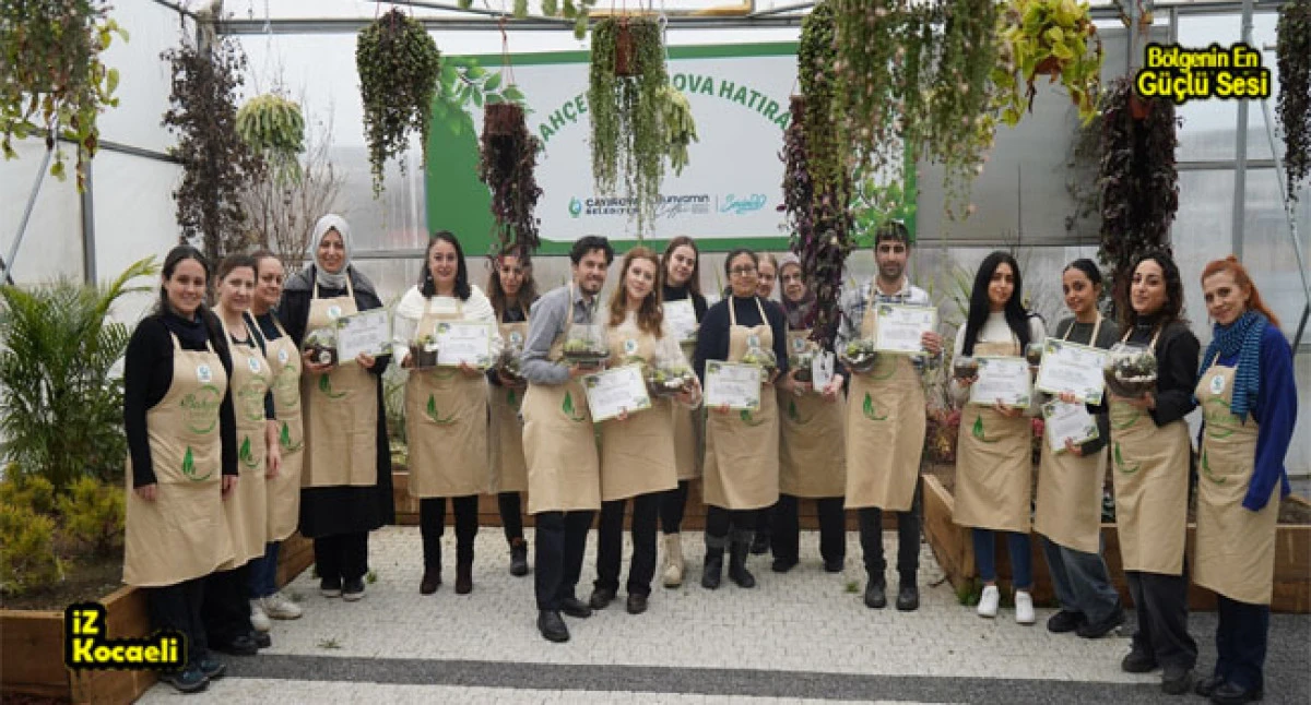 Bah&ccedil;em &Ccedil;ayırova&rsquo;da teraryum at&ouml;lyesi ger&ccedil;ekleştirildi