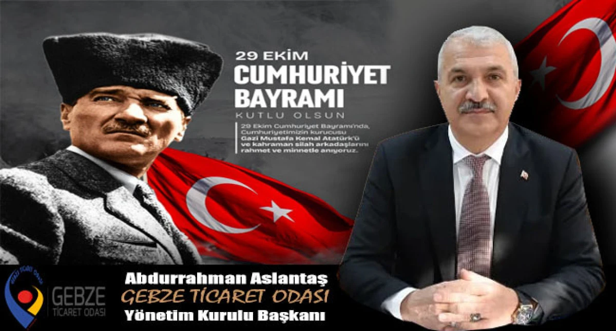 Başkan Aslantaş’tan 102. Yıl Mesajı: “Gurur, Heyecan ve Coşkuyla Kutluyoruz”