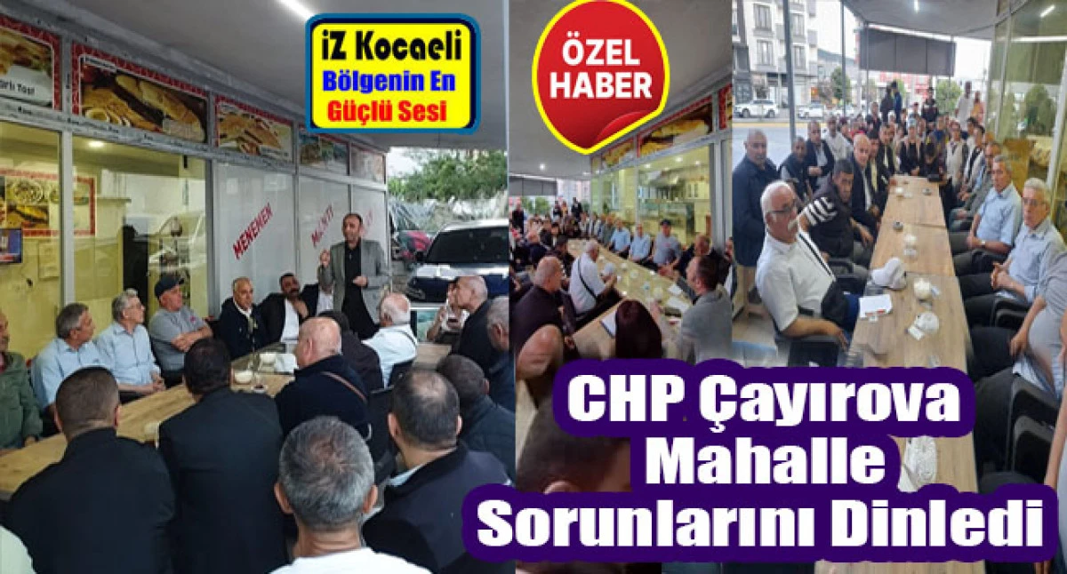 Başkan Binali Eniş İnönü Mahallesi Sorunlarını Dinledi