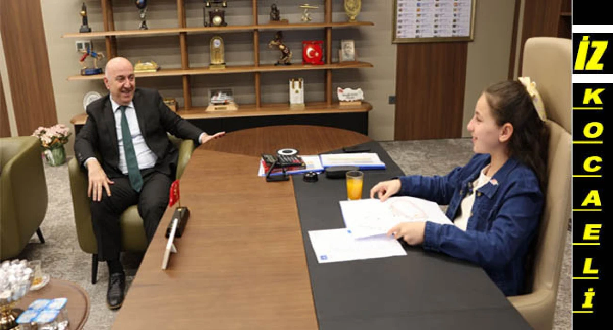 Başkan Bıyık makamını geleceğin başkanlarına devretti