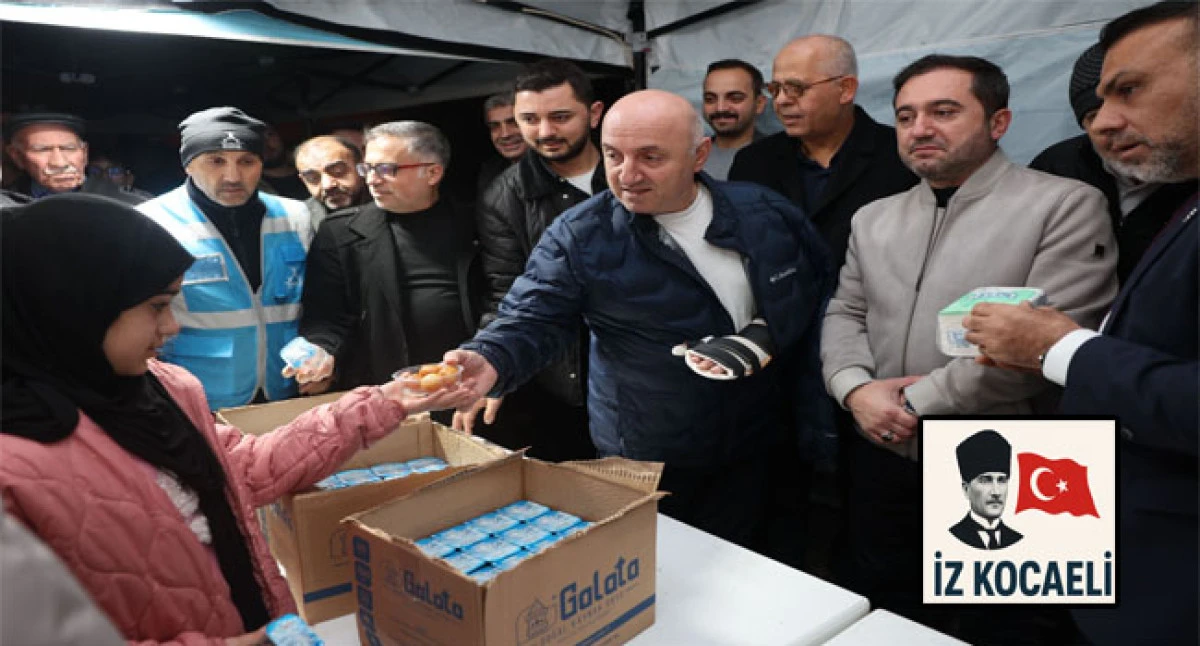 Başkan Bıyık, vatandaşlara lokma ikramında bulundu