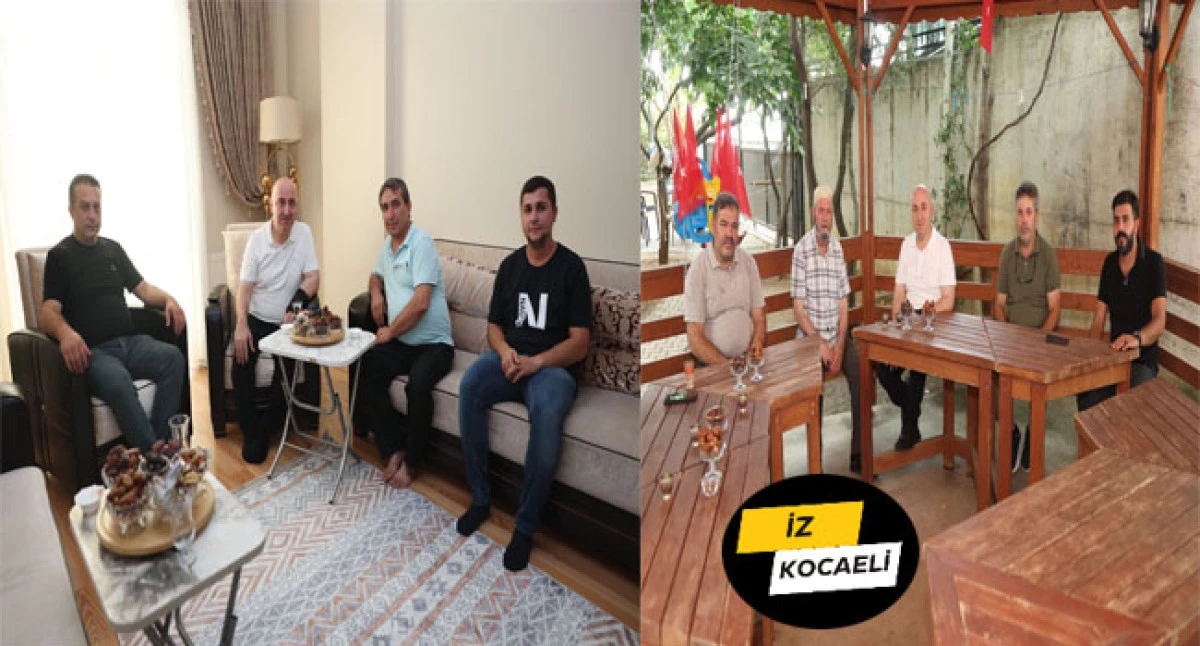 Başkan Bıyık’tan Hacdan dönen Darıcalılara hayırlı olsun ziyareti