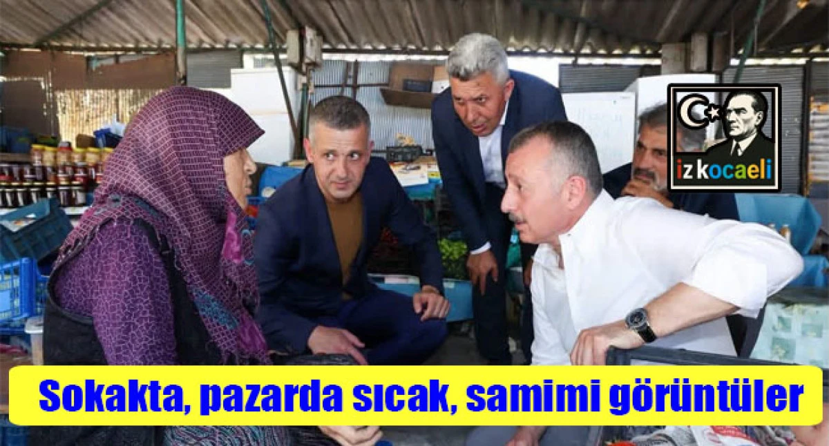 Başkan B&uuml;y&uuml;kakın, Kandıra&rsquo;da g&ouml;n&uuml;llere dokundu