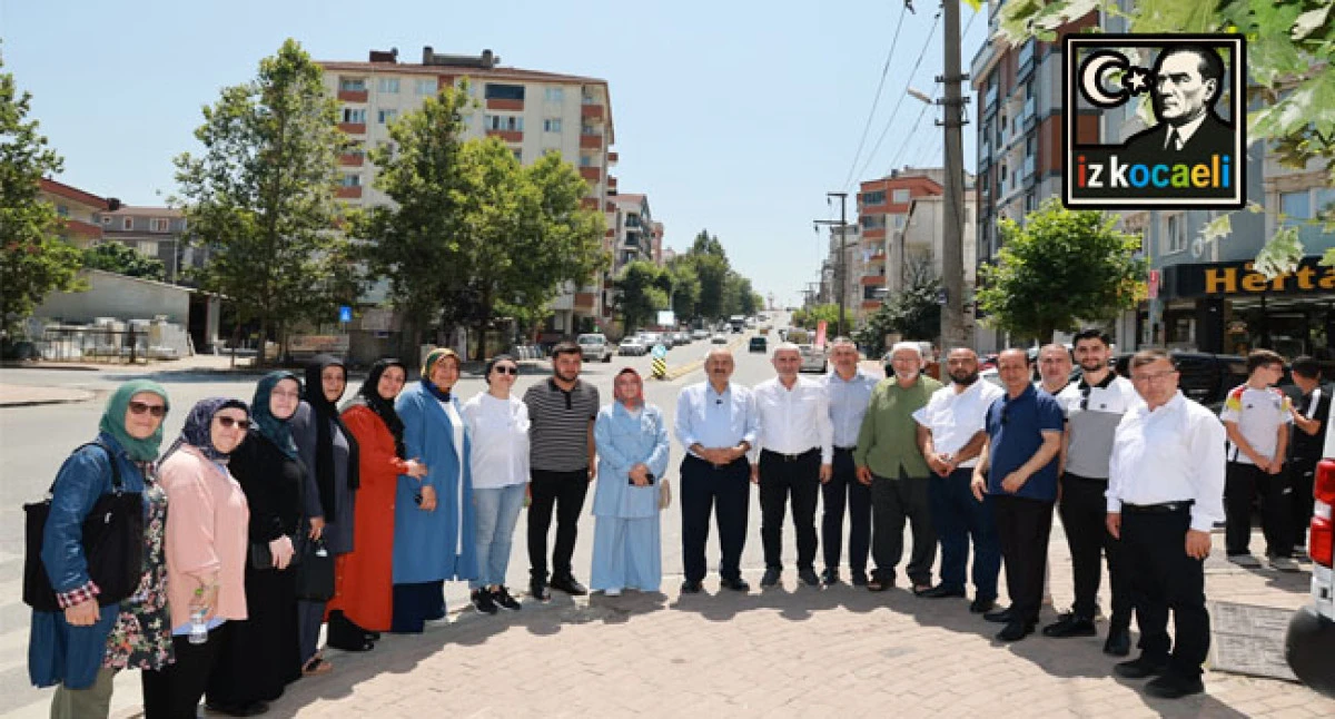 Başkan B&uuml;y&uuml;kg&ouml;z Arap&ccedil;eşme Esnafıyla Bir Araya Geldi