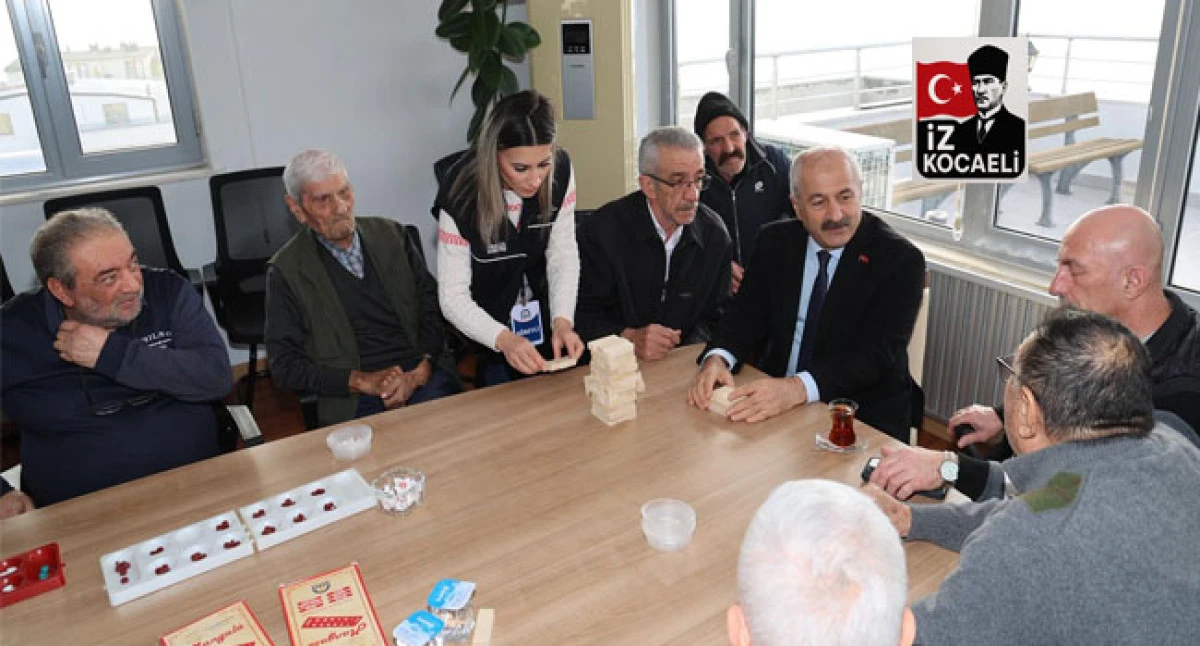 Başkan B&uuml;y&uuml;kg&ouml;z, Barış Mahallesi&rsquo;nde Huzurevi Sakinleriyle Bir Araya Geldi