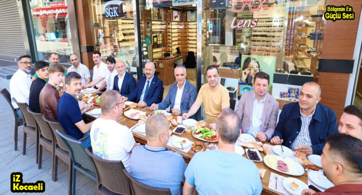 Başkan Büyükgöz, Eskiçarşı Esnafıyla Kahvaltıda Buluştu