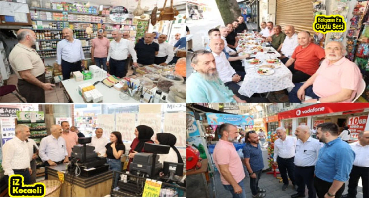 Başkan Büyükgöz Esnafla Buluştu