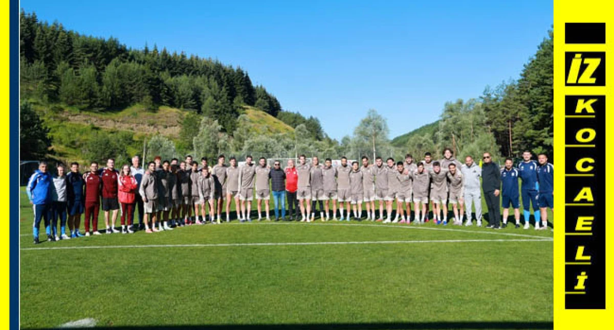 Başkan B&uuml;y&uuml;kg&ouml;z Gebzespor'un Bolu Kampında
