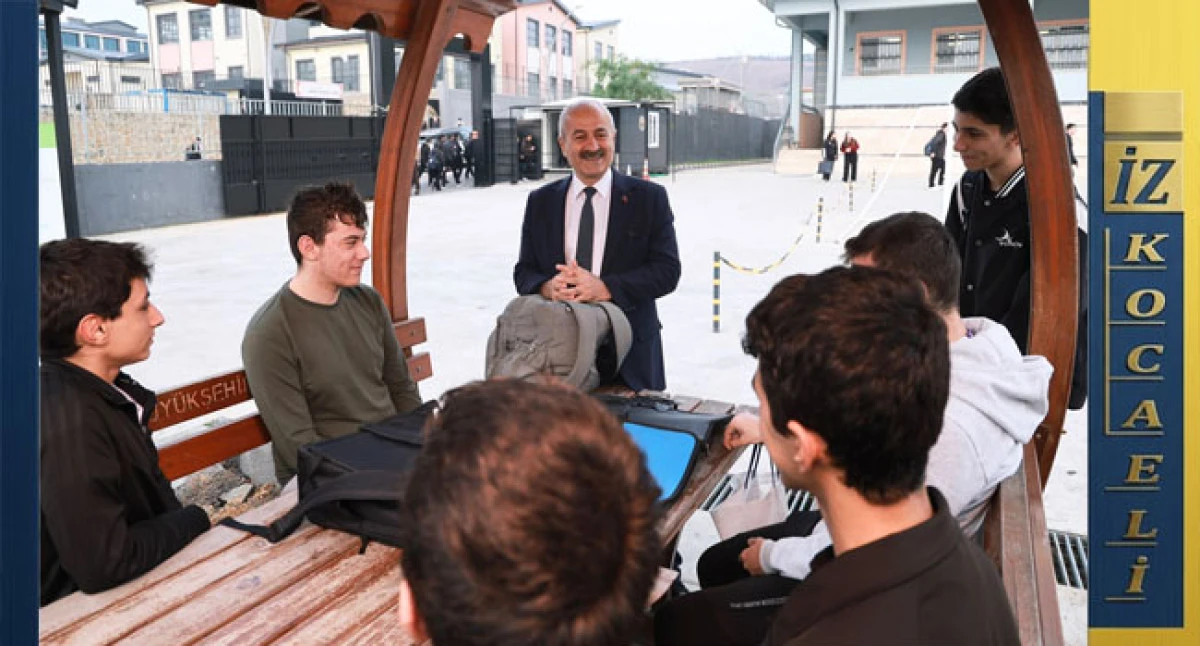 Başkan B&uuml;y&uuml;kg&ouml;z Haftaya &Ouml;ğrencilerle Birlikte Başladı