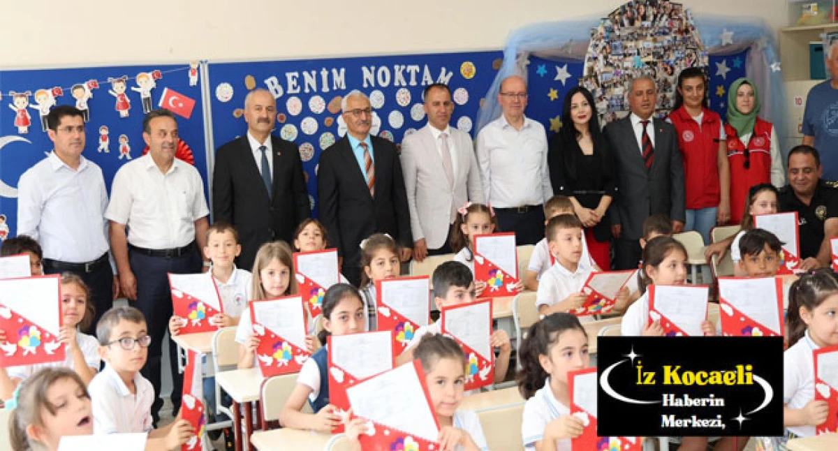 Başkan Büyükgöz karne törenine katıldı
