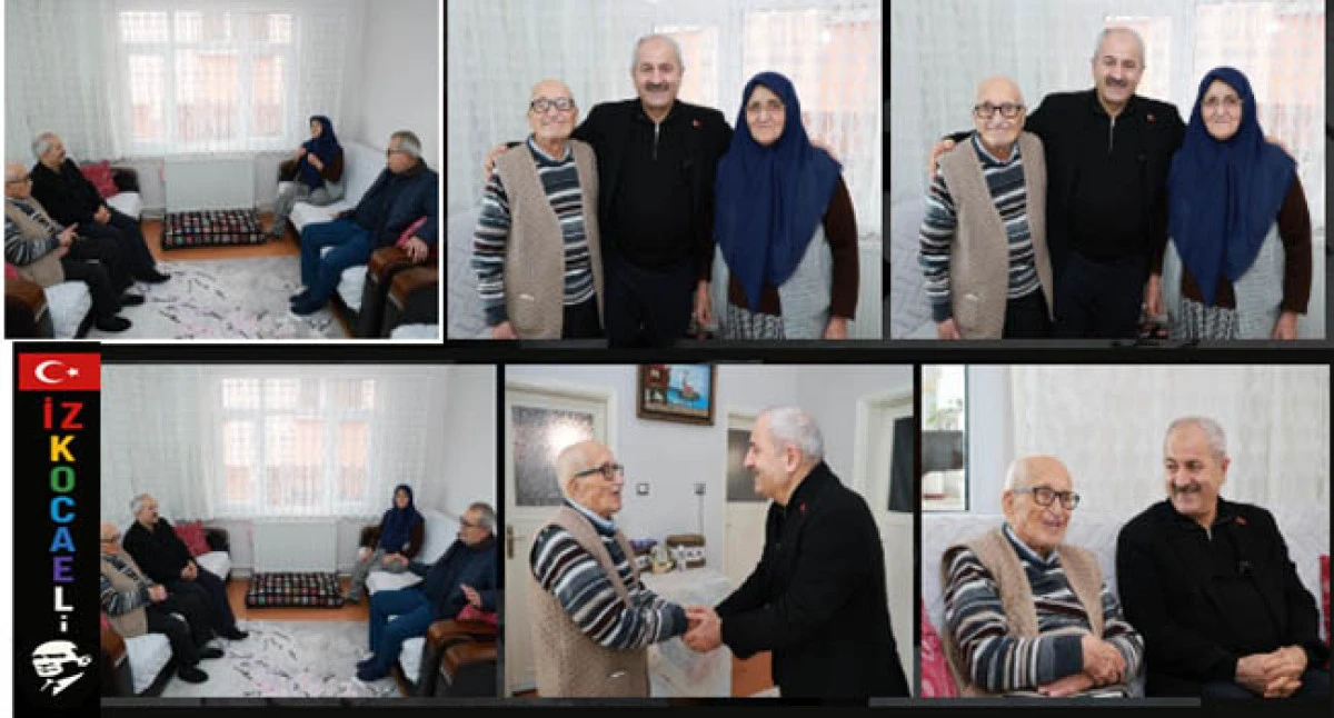 Başkan B&uuml;y&uuml;kg&ouml;z&rsquo;den 65 Yıllık &Ccedil;ifte Vefa Ziyareti