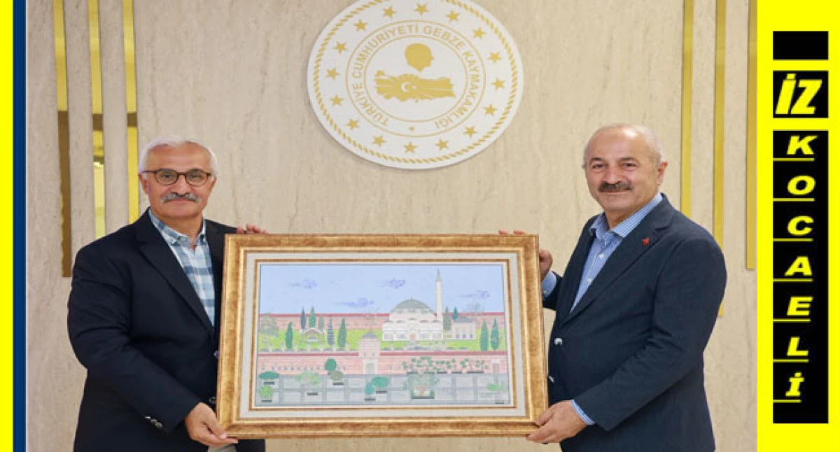 Başkan B&uuml;y&uuml;kg&ouml;z'den Kaymakam &Ouml;zyiğit'e Hayırlı Olsun Ziyareti