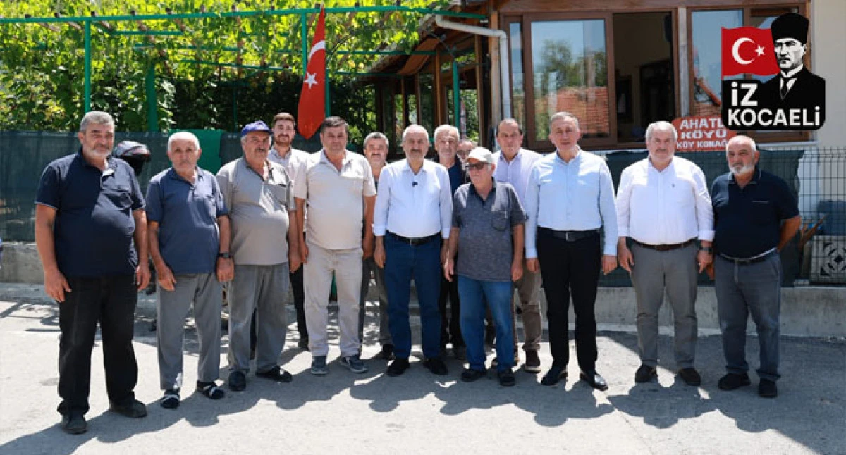 Başkan B&uuml;y&uuml;kg&ouml;z&rsquo;den K&ouml;y Ziyaretleri