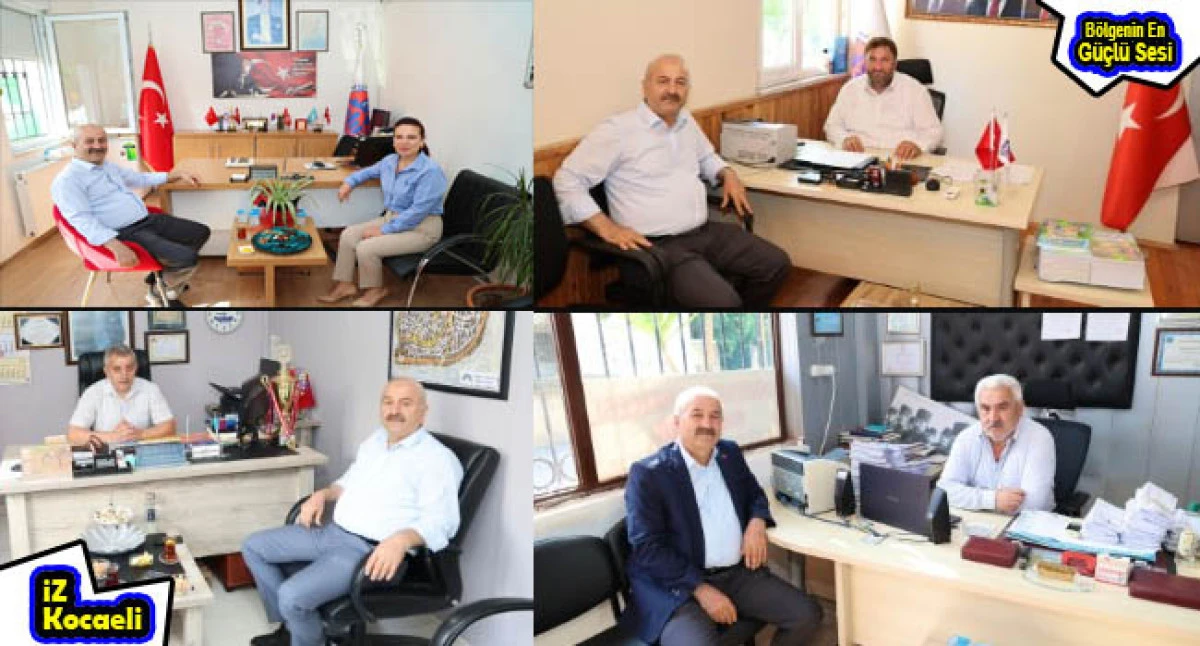 Başkan Büyükgöz'den Mahalle Muhtarlarına Ziyaret