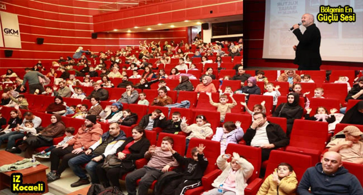Başkan B&uuml;y&uuml;kg&ouml;z&rsquo;den Minik Sinemaseverlere S&uuml;rpriz