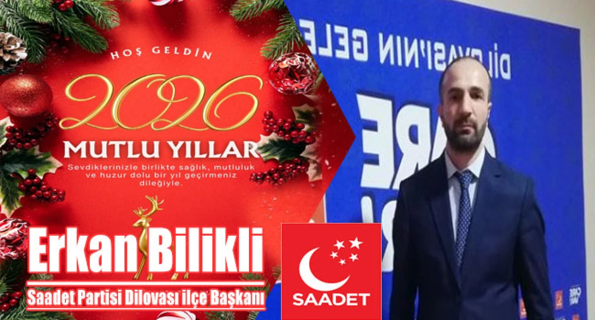 Başkan Erkan Bilikli'den 2026 Yeni Yıl Mesajı
