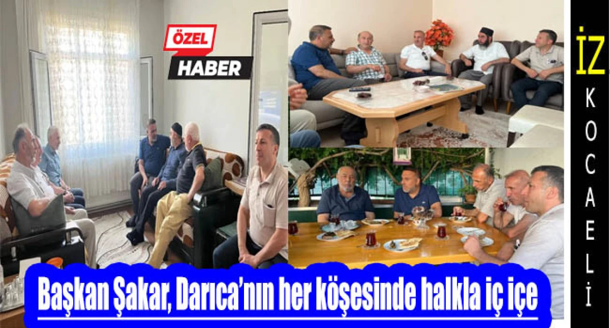 Başkan Köksal Şakar Dualarını aldı