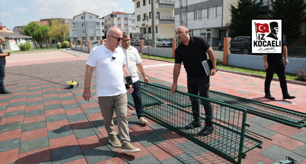 BAŞKAN MUZAFFER BIYIK, ÇALIŞMALARI İNCELEDİ
