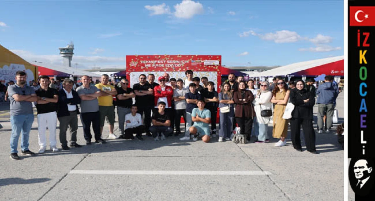 BAŞKAN MUZAFFER BIYIK, TEKNOFEST’TE ÜÇÜNCÜ OLAN DARICALI GENÇLERİ AĞIRLADI