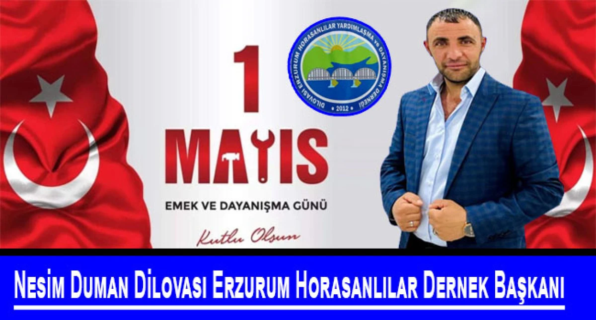 Başkan Nesim Duman, 1 Mayıs İşçi Bayramını Kutladı