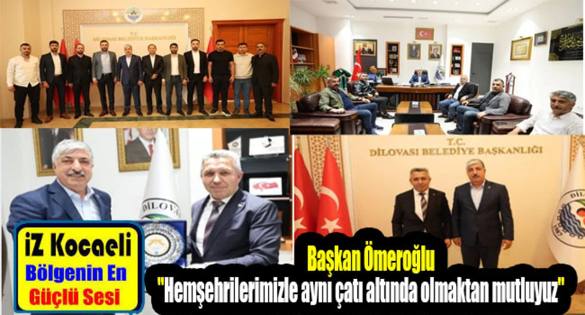Başkan Ömeroğlu Bu Hafta başı da önemli Misafirlerini ağırladı