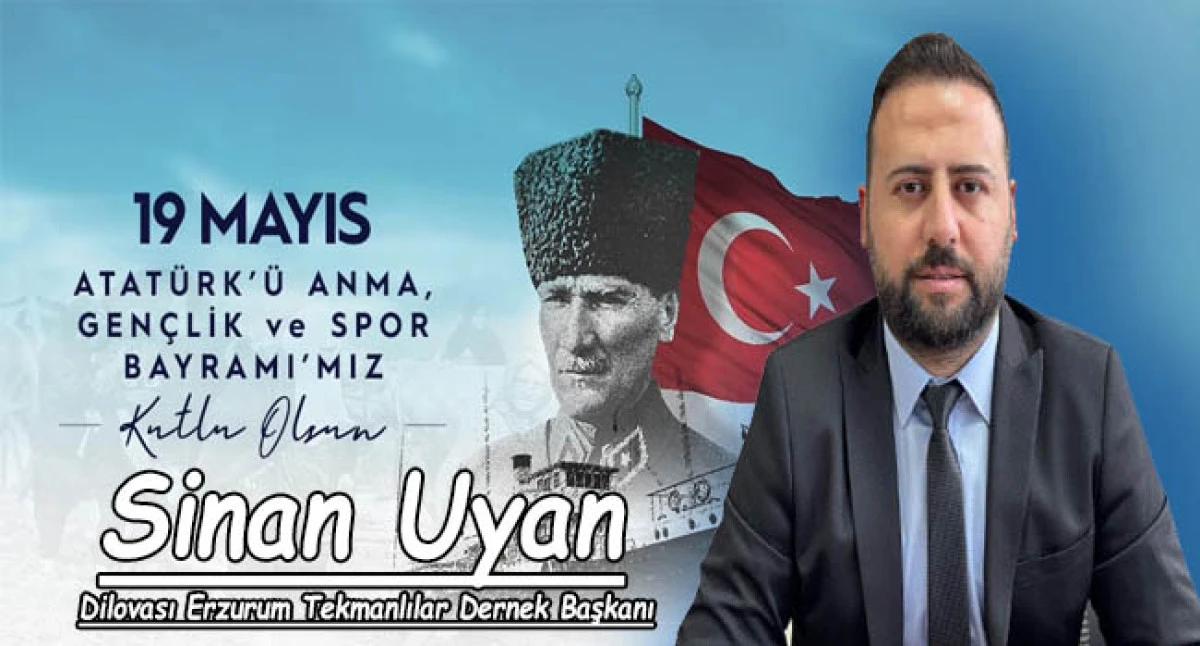 Başkan Sinan Uyan, 10 Kasım Atatürk'ü Anma Mesajı