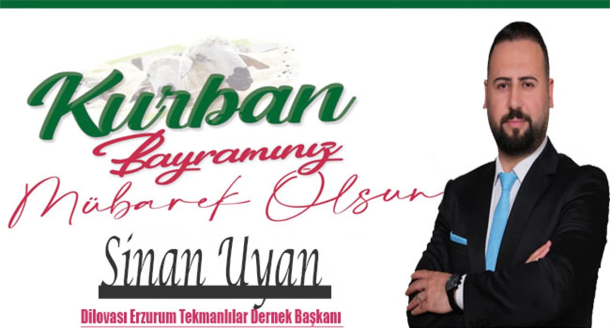 Başkan Sinan Uyan,  “Bayramlar, bizi biz yapan değerleri hatırlama zamanıdır”