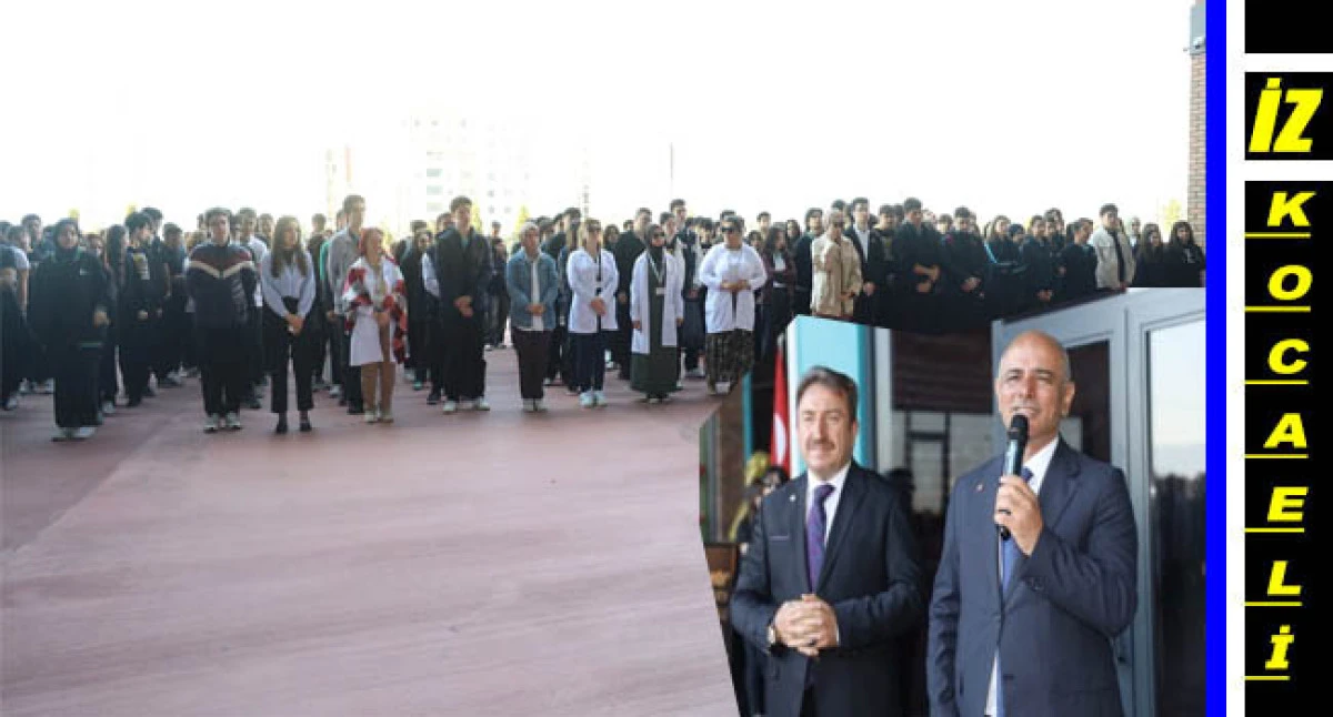 Başkan Söğüt, İstiklal Marşı törenine katıldı