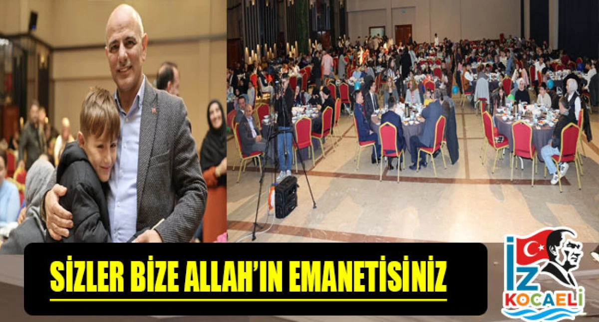 Başkan S&ouml;ğ&uuml;t, yery&uuml;z&uuml;n&uuml;n kutlu emanetleriyle iftarda buluştu