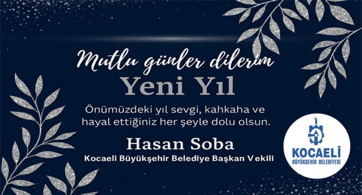 Başkan Vekili Hasan Soba'dan Yeni Yıl Mesajı