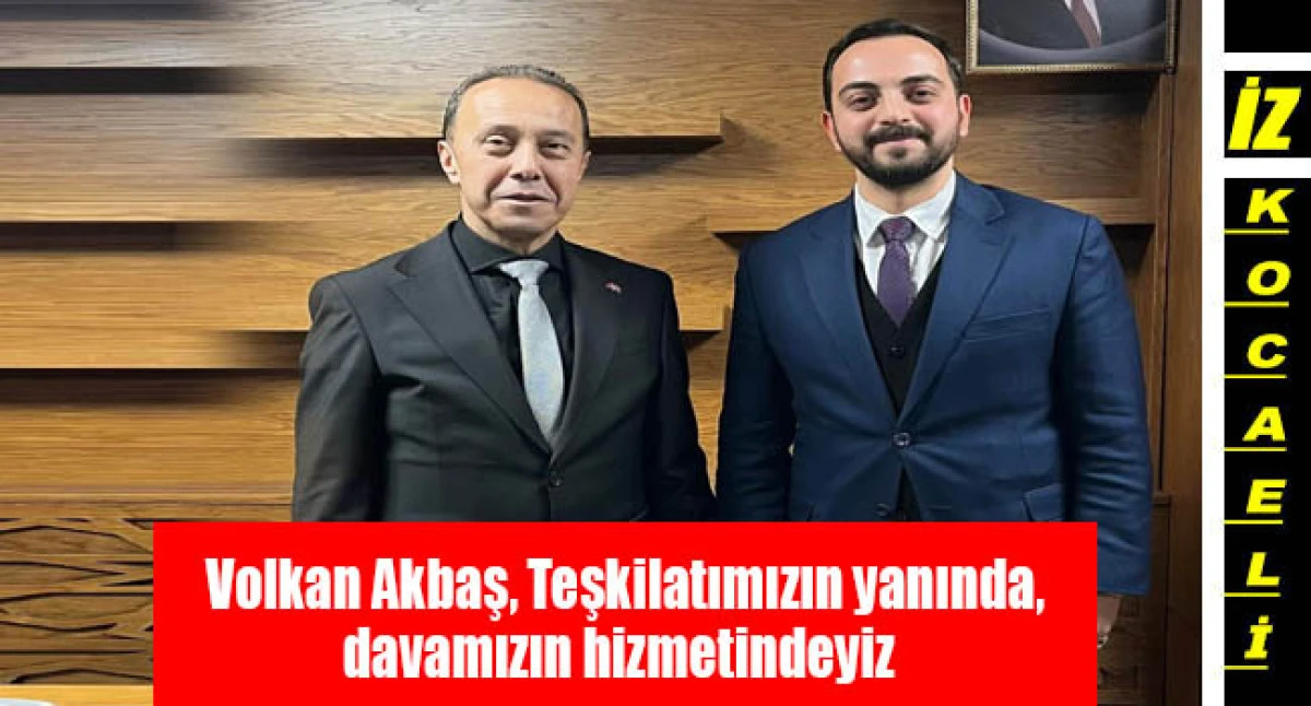 Başkan Yardımcısı Volkan Akbaş'tan Kamil Akın&rsquo;a hayırlı olsun ziyareti.