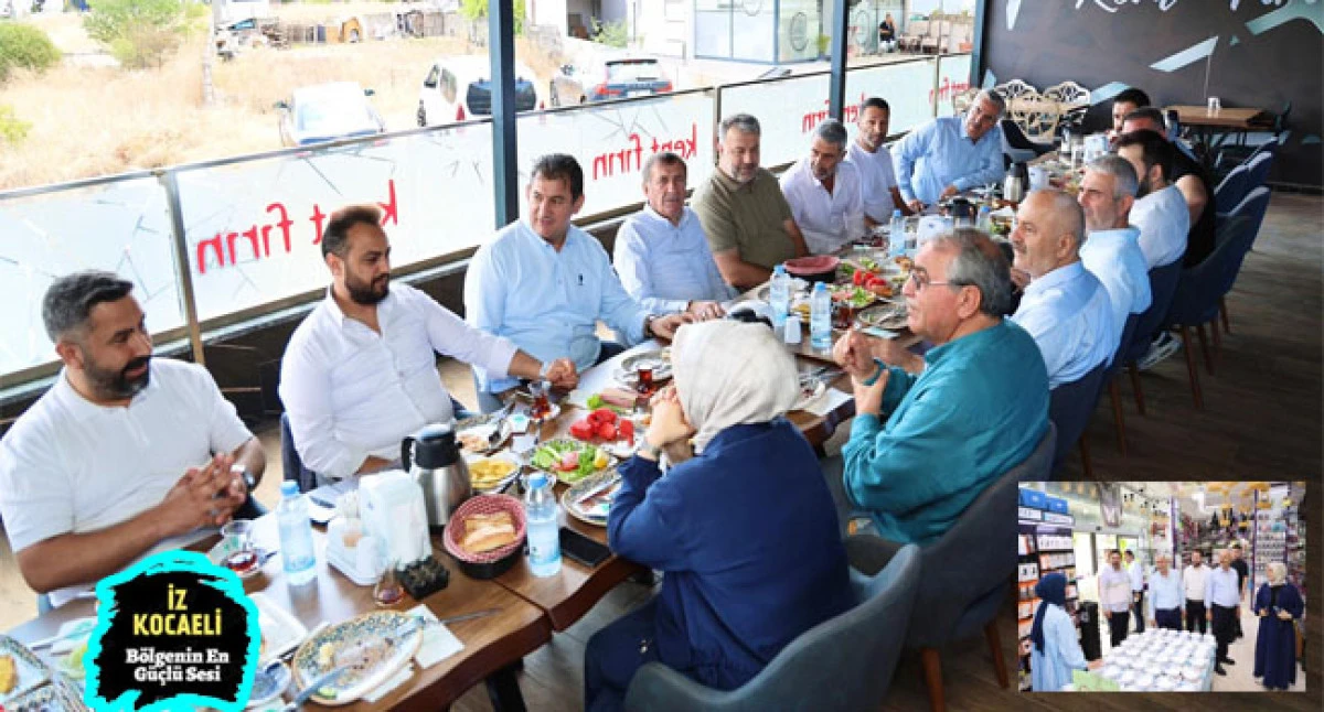 Beş Başkan Barış Mahallesi Esnafıyla Buluştu