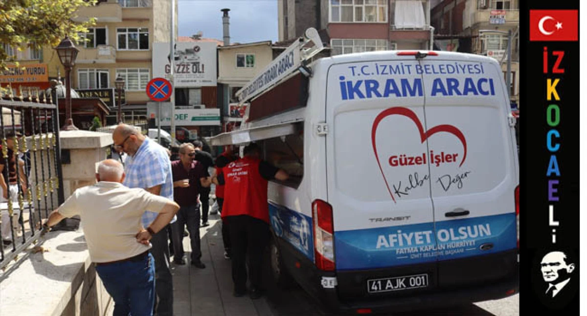 Bu hafta Cuma ikramları &Ccedil;ınarlı&rsquo;da yapıldı