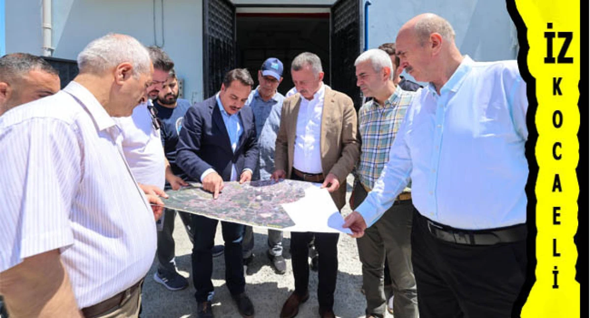 Büyükakın, Cumaköy ve Ovacık'taki altyapı çalışmalarını inceledi