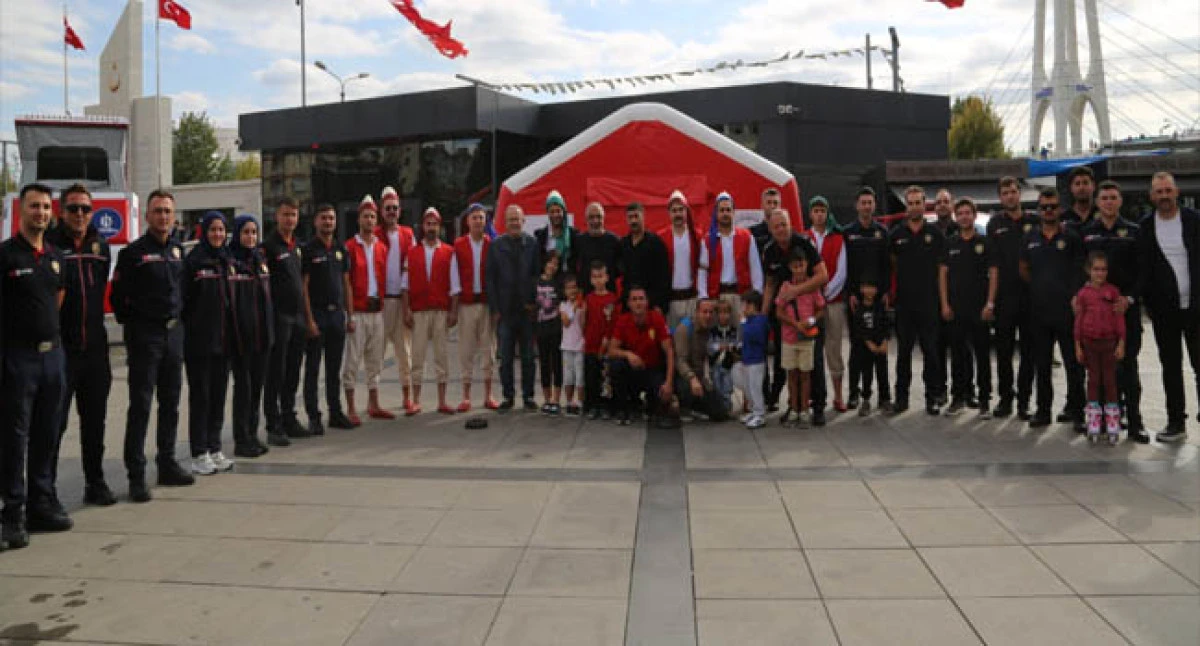 Büyükşehir İtfaiyesi’nin gurur günü