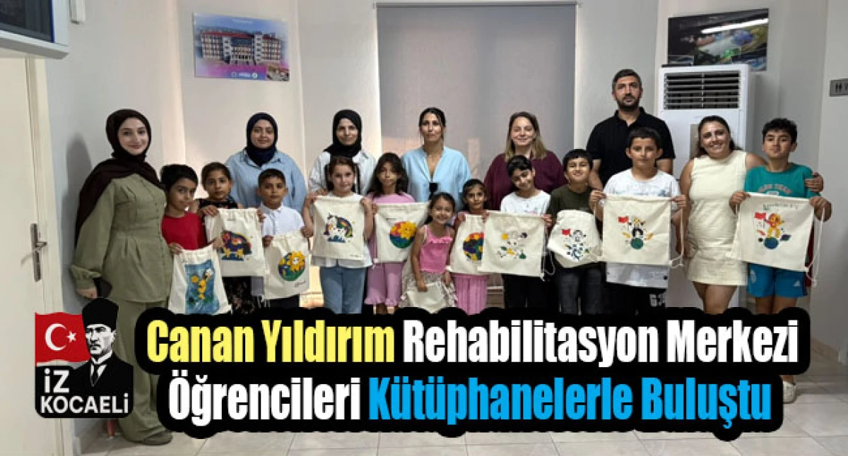 Canan Yıldırım Rehabilitasyon Merkezi &Ouml;ğrencileri K&uuml;t&uuml;phanelerle Buluştu