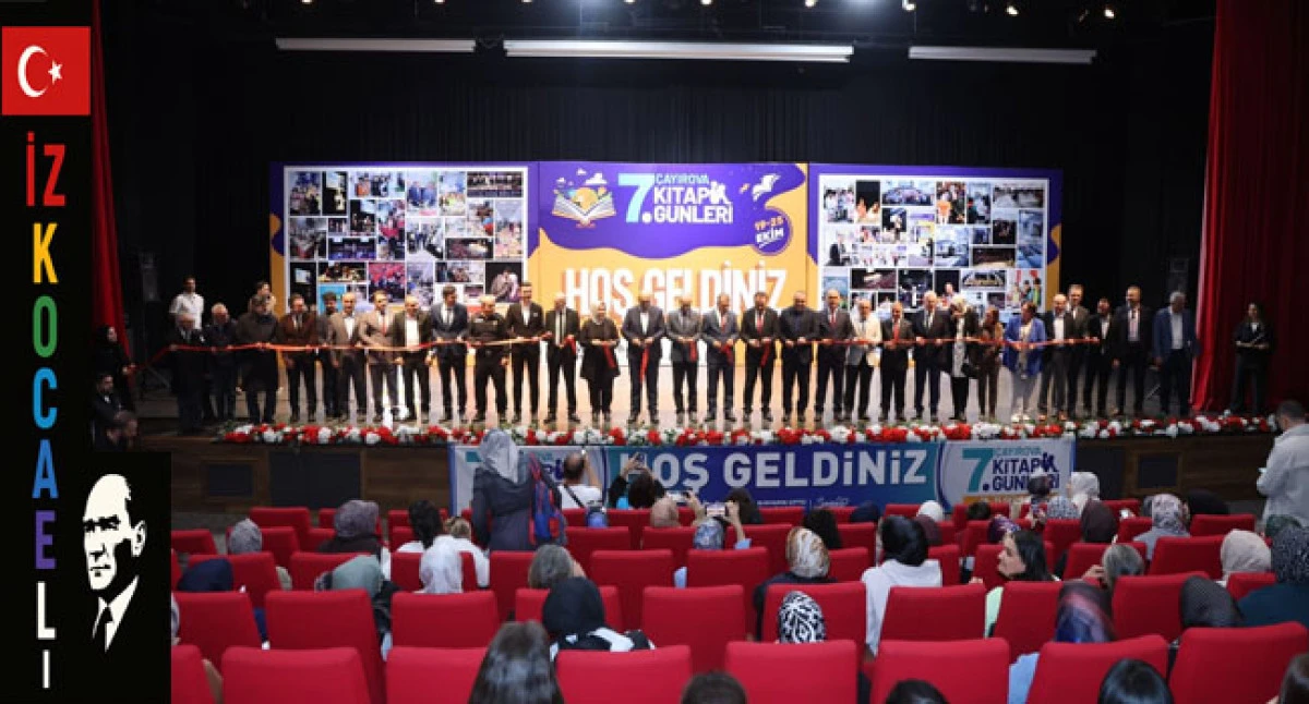 &Ccedil;ayırova 7. Kitap G&uuml;nleri, kapılarını ziyaret&ccedil;ilerine a&ccedil;tı