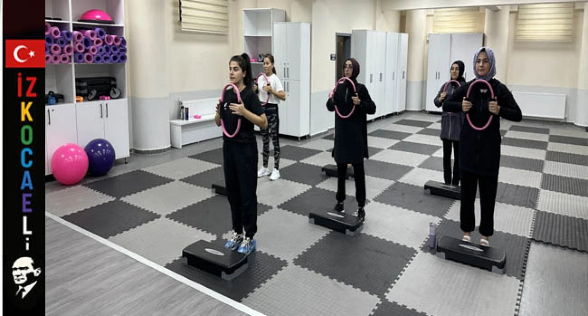 &Ccedil;ayırova Belediyesi pilates kurslarına ilgi b&uuml;y&uuml;k