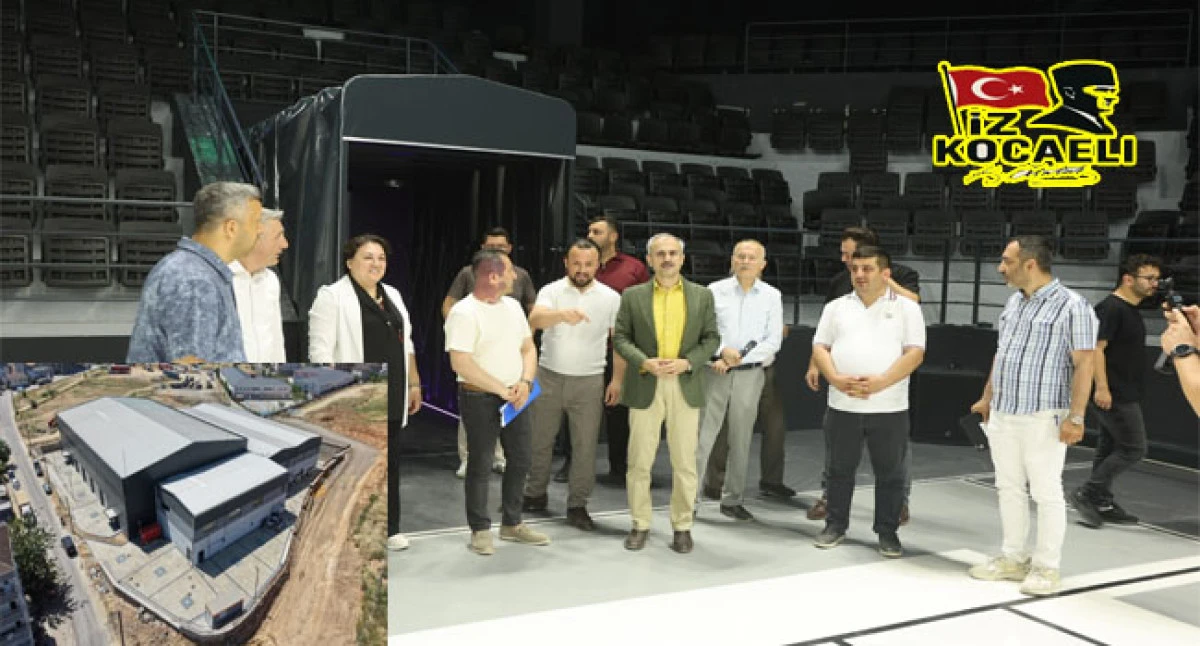 &Ccedil;ayırova Belediyesi Uluslararası  Spor Kompleksi, a&ccedil;ılış i&ccedil;in g&uuml;n sayıyor