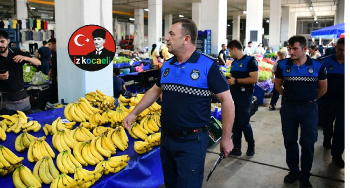 &Ccedil;ayırova Zabıtası&rsquo;ndan pazar, kırtasiye  ve unlu mamulleri denetimi