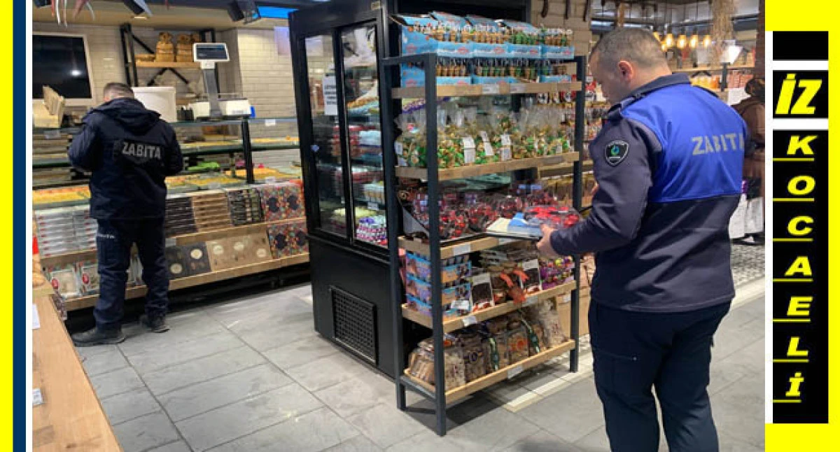 &Ccedil;ayırova Zabıtası&rsquo;ndan Ramazan Bayramı &ouml;ncesi denetim