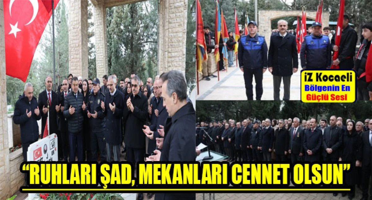 &Ccedil;ayırova&rsquo;da &Ccedil;anakkale Şehitleri dualarla anıldı