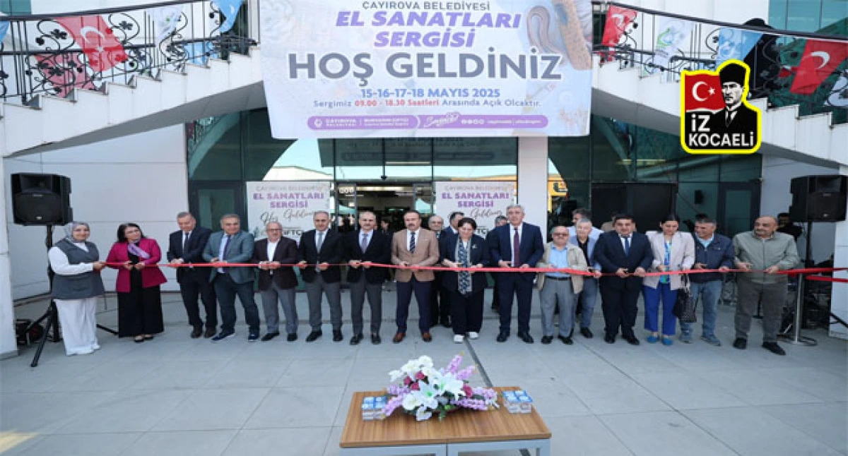 &Ccedil;ayırova&rsquo;da El Sanatları Sergisi ziyarete a&ccedil;ılıyor